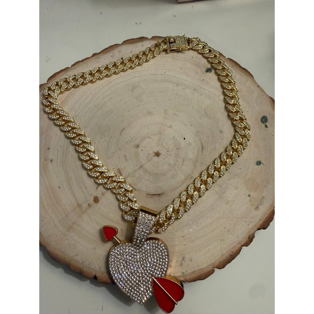 Gold Plated‎ Heart Necklace